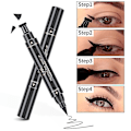 Pikkukuva 2 / 4: Eyeliner-leimas Aloittelijaystävällinen Kaksipuolinen nestemäinen eyeliner-kynä Vedenpitävä Tahraamaton Silmä C