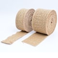 Pikkukuva 3 / 5: Keltainen nauharulla Jute-nauha Luonnollinen Jute-nauha Keltainen pellavanauha C