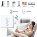 Miniatyrbilde 4 av 5: Tuya Zigbee/wifi Bluetooth Smart Gardinstyring Rullgardiner Rullgardin Touch