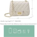 Miniatyrbild 2 av 5: Designer Handväskor Läder Clutch Liten Quiltad Handväska Axelväska B