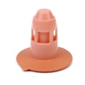 Miniatyrbillede 2 af 2: Vaskpropper, afløbshårstopper, afløbsbeskytter, silikone anti-lugt enhedsdæksel, vaskfilter, til køkken og badeværelse, bad, håndvask (3 farver) (Pink)