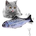 Miniatyrbild 1 av 2: Kattmynta Fiskleksak, Inomhusleksak för Katter
