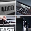 Miniatyrbild 4 av 5: 4-pack multifunktionella mini-bilkrokar för bilens baksäte, självhäftande
