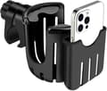 Barnevognskopholder, Universal til 2 i 1 Barnevogn, Mobiltelefon H