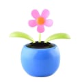Miniatyrbillede 1 af 2: Ny mobil dansende sving flip solenergi legetøj Power Sunflower Ap