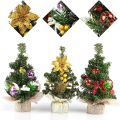Miniatyrbilde 3 av 5: Mini kunstig juletre Mini, sett med 3 kunstige juletrær