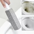 Pikkukuva 3 / 6: Pumice-WC-harja - 3 kpl WC-puhdistuslimettiharmaa - 23,5 cm