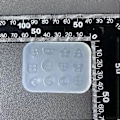 Miniatyrbillede 4 af 5: Multifunktionelle silikoneforme med knap-tema, håndværksartikler til chokolade, slik og fondant, perfekt til bageentusiaster Style 2