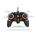 Miniatyrbild 2 av 3: 1:18 Transformer Rc Radio Remote Control Transformer Fordon Bil Deform Robot Leksak