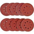 Miniatyrbillede 1 af 5: 100 stk slibeskiver 40/80/120/180/320/400/600/800/1500/2000 korn slibeskiver 125 mm størrelse ideel til slibning/polering/fjernelse af rust