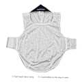 Miniatyrbilde 4 av 5: Reflekterende regnkåpe for kjæledyrhund med båndhull for mellomstore og store hunder（5XL mørkeblå）