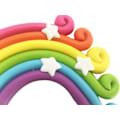 Miniatyrbilde 4 av 5: Regnbuekake Topper Cupcake Pick Bryllup Bursdagsfest Gave