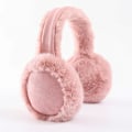 Miniatyrbillede 4 af 5: Sort efterår vinter unisex søde ørevarmer varm plys one piece ge