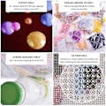 Pikkukuva 4 / 5: Jouluaiheinen timanttimaalaus, 5D DIY timanttimaalaussarja, täydet timantit, lumiukko ja lintutimanttipisto, taidekäsityöt, kodin seinäkoristeluun ja lahjoihin 11,8x15,7 tuumaa