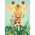 Miniatyrbild 1 av 5: Giraff diamantmålning set för vuxna - Full Drill Round D