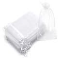 Miniatyrbilde 2 av 5: 50 stk. Beskyttelsespose for klaser 17x23cm Organzapose for druer med snor Gir full beskyttelse (17*23CM 20000stk Hvit)