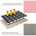 Miniatyrbild 3 av 5: 13 Tums Laptopfodral Diamantfoam Skyddande Stötsäkert Fodral Väska C