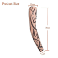 Miniatyrbilde 4 av 4: Arm Tattoo Sleeves, 6 Pack Menn Fake Temporary Tattoo Nylon Sleeve Arm Stockings Elastic Biker Sleevelet For Halloween