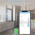 Miniatyrbillede 5 af 5: 1-6 stk. Tuya ZigBee og Wifi Dør Vindue Sensor Smart Home Åben/Luk APP Fjernbetjening Alarm