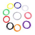 Miniatyrbillede 1 af 4: 3D-printer filament, 1,75 mm Pcl-filament 3D-pen-refill til lavtemperatur 3D-printer-pen, 5 m