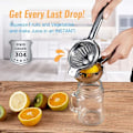 Miniatyrbillede 5 af 5: Opgraderet citronpresser Meidong Super rustfrit stål 304 manuel
