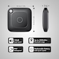 Pikkukuva 7 / 7: Esineenlöytäjä Bluetooth, Air Tracker -tunnisteet yhteensopivat Apple Find My:n kanssa (vain iOS) 2-osainen setti