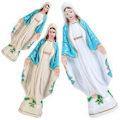 Miniatyrbild 3 av 4: 3st Jungfru Maria Staty Harts Katolsk Religiös Figurin Skrivbord Jungfru Maria Staty Dekoration