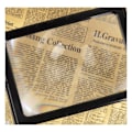 Miniatyrbild 5 av 5: Full Page Reading Magnifier Large Handheld Rectangular Magnifying