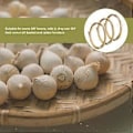 Miniatyrbilde 2 av 4: 3 Ruller med Naturlig Bambusrotting Hud Hjem DIY Håndlaget Vevingshåndverk Materiale