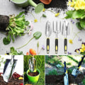 Miniatyrbilde 5 av 5: 3-delt hagesett, hageutstyr for voksne, aluminium hageutstyr med ergonomisk håndtak, ideelt for luking, løsning, omplanting, poding