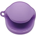Pikkukuva 3 / 5: (Violetti 2 kpl/setti) Silikoniset uuninlapaset välittömään käyttöön padassa tai keittiössä pannunalusien tai kakkutelineiden uuninlapaset ja lapasten pidikkeet