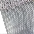 Miniatyrbillede 1 af 5: Kirkepynt Elegant Netstof Polyester Slør Justerbar Slørhat Polyestertilbehør til Særlig Lejlighed pink hvid diamant pink white diamond