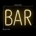 Pikkukuva 3 / 5: Kuuma Baari Led Neon-kyltti Neon-seinäkilvet Suuri Neon-kirjainvalo USB