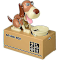 Miniatyrbillede 4 af 5: Robot Hund Sparbøsse - Lille Mops