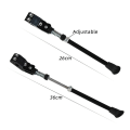 Miniatyrbilde 2 av 5: Sykkelstativ sykkelstativ sidestativ for 16\"-28\" sykler, stativ, justerbart, universelt