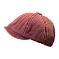 Miniatyrbilde 1 av 5: Newsboy Cap Hodeplagg Klassisk Vinter Vår Pageboy Hatt for Reise Utendørs Dating (Claret)