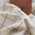 Miniatyrbilde 3 av 5: Jenter vinter rutete vinter fortykket skjerf og sjal dobbel bruk