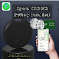 Pikkukuva 2 / 5: Älykäs Air Tracker -tunniste (vain iOS) Bluetooth-esineiden löytäjä, yhteensopiva Apple Find My:n kanssa (vain iOS - MFI-sertifioitu) Musta