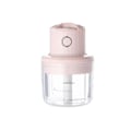 Miniatyrbillede 4 af 5: 1 sæt 100 ml hvidløg chopper knuser rustfrit stål elektrisk ingefær mincer（blå）