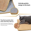 Miniatyrbillede 4 af 5: Katteskrabemåtte, Sisal Katte Rektangelmåtte Skridsikker Praktisk C