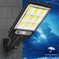 Miniatyrbild 4 av 5: Kedia COB LED solcellslampor utomhus PIR rörelsesensor solljus vattentät