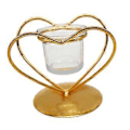 Miniatyrbilde 4 av 5: Geometrisk Lysestake Tealight Holder for Bryllupsfest Hjemmeinnredning (B) B