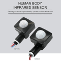 Miniatyrbilde 3 av 5: Bevegelsessensor Mini Menneskekropps Infrarød Sensor Ultra-tynn Infrarød Kroppssensor Bryter LED Flomlys PIR Bevegelsessensor