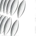 Miniatyrbillede 3 af 5: Fiskeskeer Spinner - Spinner Fiskeskeer til Agn Fremstilling Fiskegrej DIY Fisketilbehør 20 STK (SølvD) Silver D