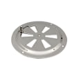 Miniatyrbillede 2 af 2: 2 stk. ventilationsgitter i rustfrit stål, åbning og lukning