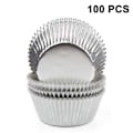 Miniatyrbillede 1 af 5: 100-delt sæt muffinsforme, papir cupcakeforme, mini cupcakeforme