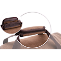 Miniatyrbilde 7 av 8: Ekspanderbar lerrets duffelbag reise overnatting holdall helgebag