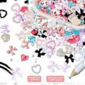 Miniatyrbild 5 av 5: 1 Ask 3D Fjärilsnagelberlocker Blandade Band Harts Nagelstrass Tillbehör Nageldekorationer Nagelkonst Utsmyckning 12FH02
