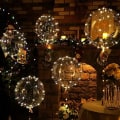 Miniatyrbillede 2 af 5: (Varmt hvid) Lit Balloner  7 Pakker 20 Tommer Valentine Bobo Balloner med 10ft LED Lyskæder til Valentinsdag Bryllup Jul Fødselsdagsfest