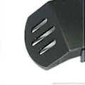 Miniatyrbillede 2 af 5: Metal Legering Forreste Bageste Aksel Glideskinne Tilgængelig til RC Bil Opgraderingsdele Udskiftninger (Sort)